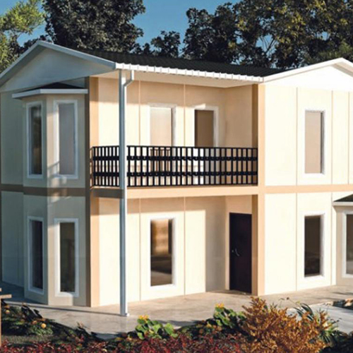 155m² Çift Katlı Prefabrik Yapı