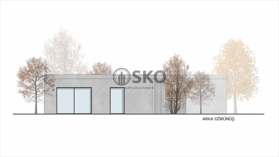 P 55 Tek Katlı Hafif Çelik Yapı Bina 2.4