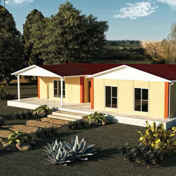 123m² Tek Katlı Prefabrik Konut