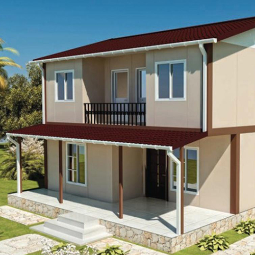 131m² Çift Katlı Prefabrik